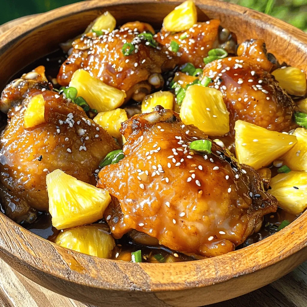 Pineapple Teriyaki Chicken Flavorful Easy Recipe
