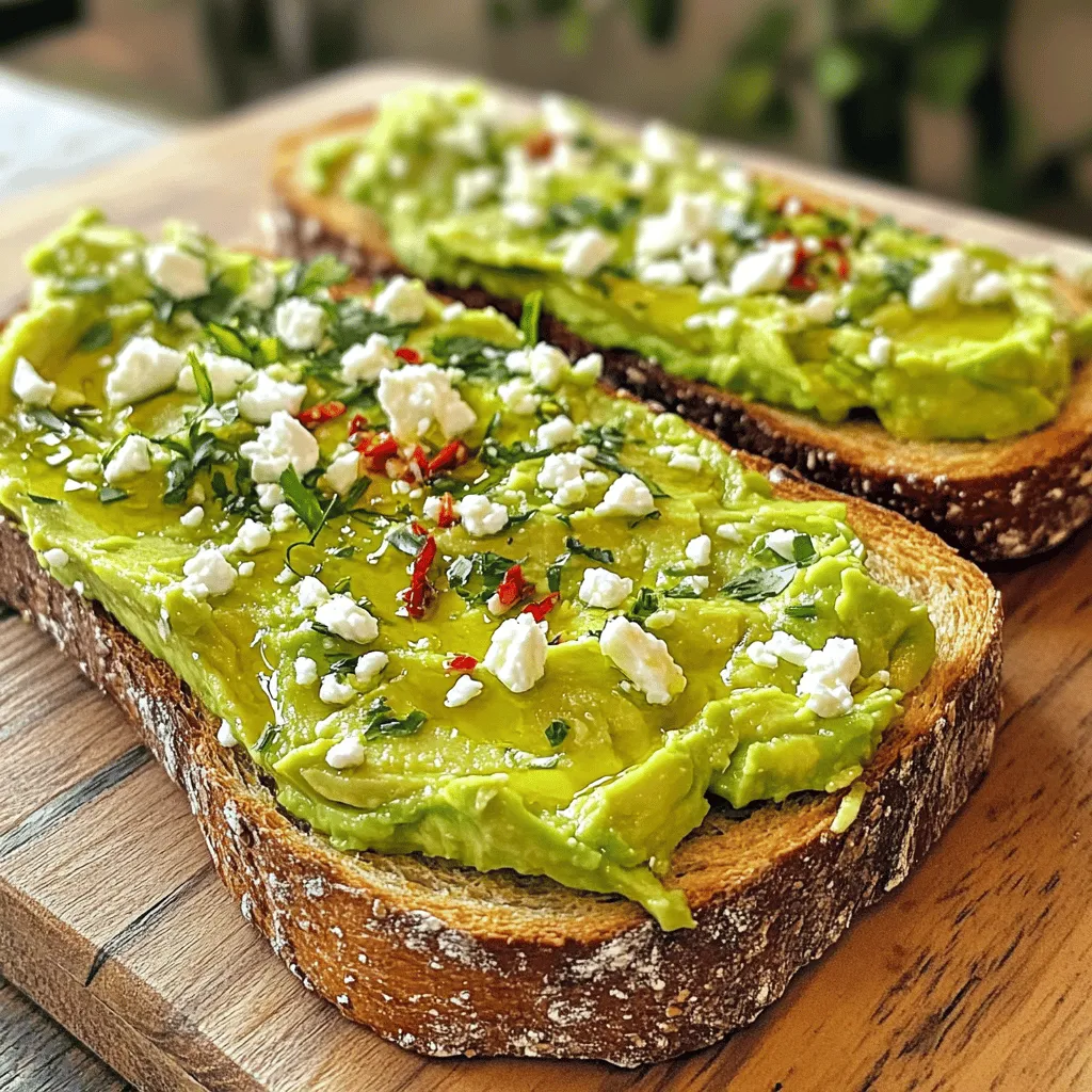 Classic Avocado Toast Flavorful and Simple Recipe