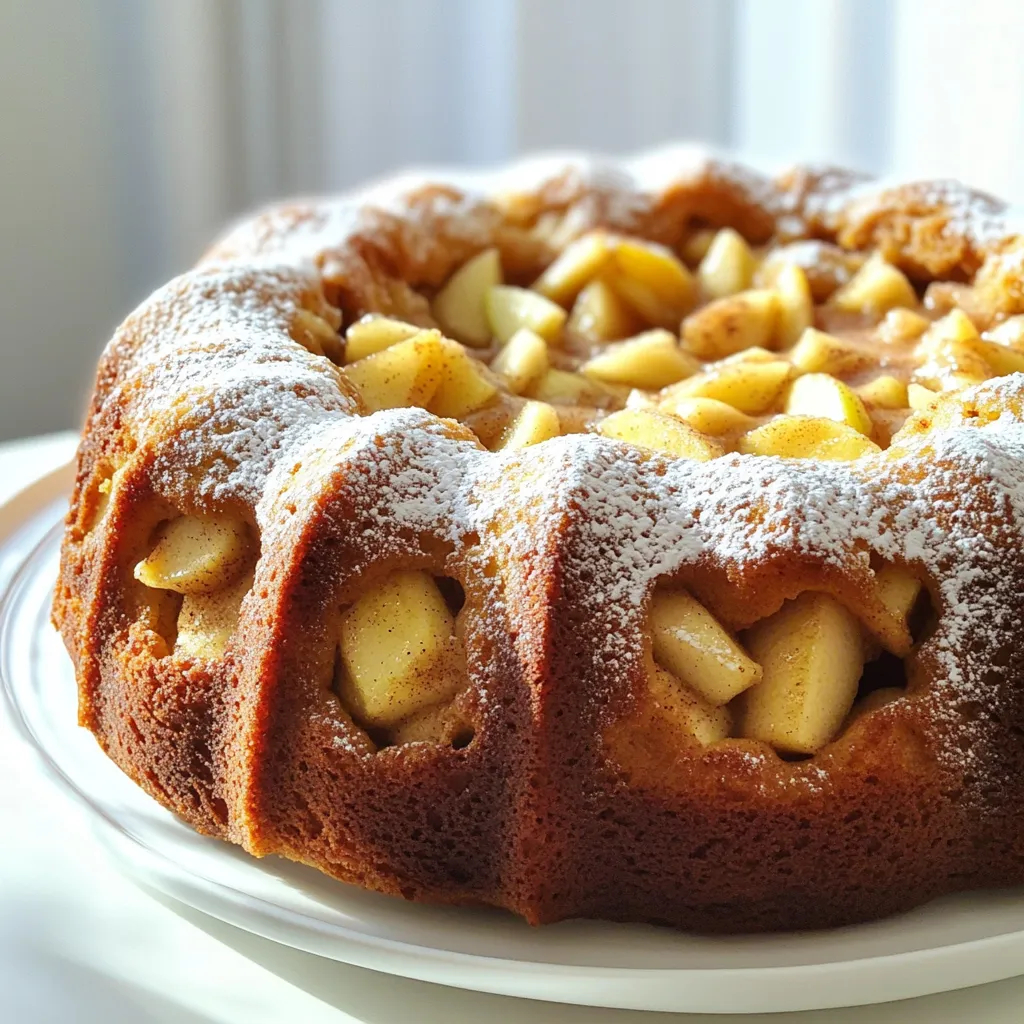 Apple Cider Donut Bundt Cake Easy and Delicious Treat