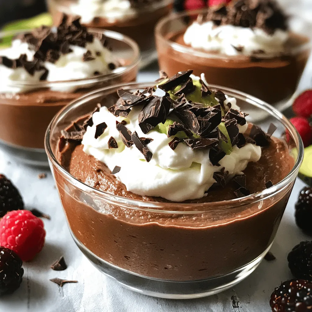 Chocolate Avocado Mousse Rich and Creamy Delight