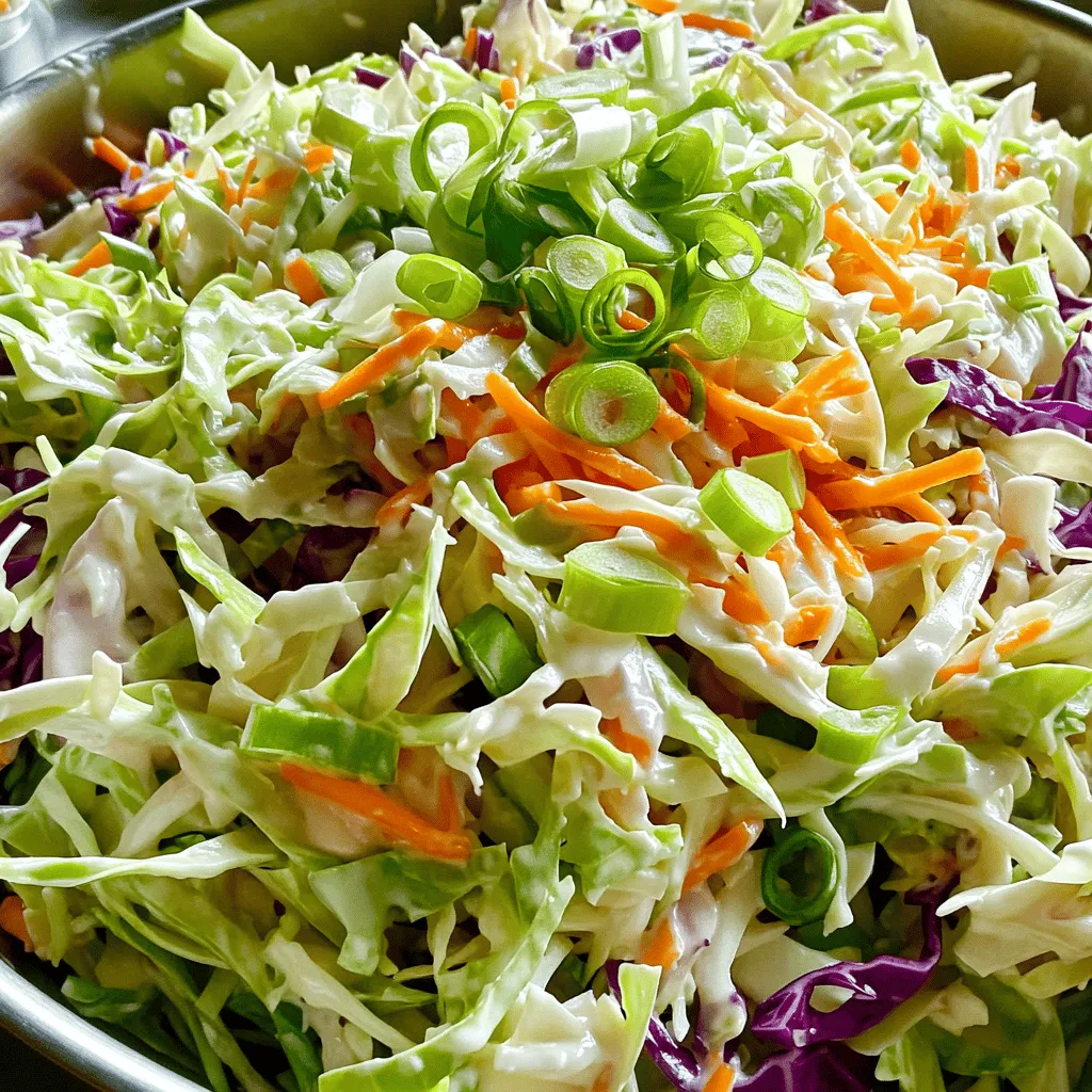 Classic Coleslaw Simple Steps for Tasty Perfection