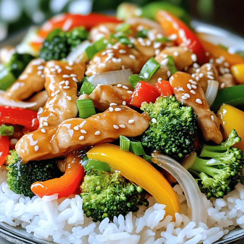 Honey Garlic Chicken Stir Fry Flavorful Weeknight Meal