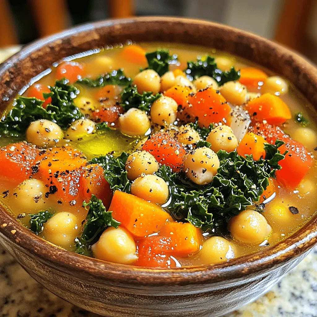 Tuscan Chickpea Soup Flavorful and Simple Recipe