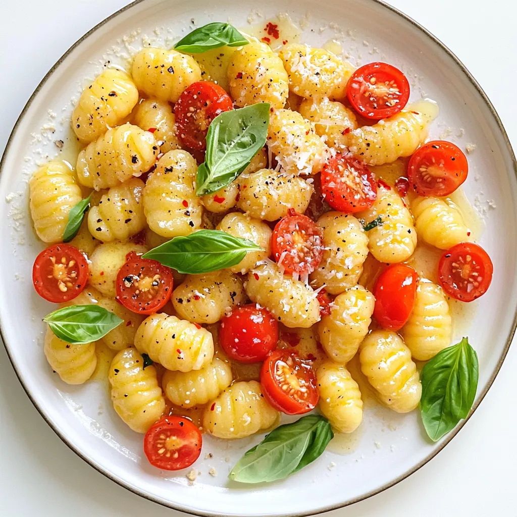 Minute Garlic Butter Gnocchi Simple and Quick Recipe