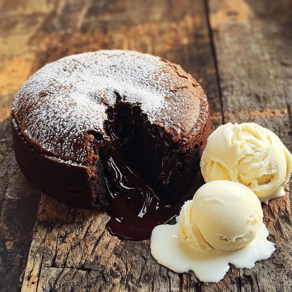 Chocolate Lava Cake Decadent and Indulgent Dessert