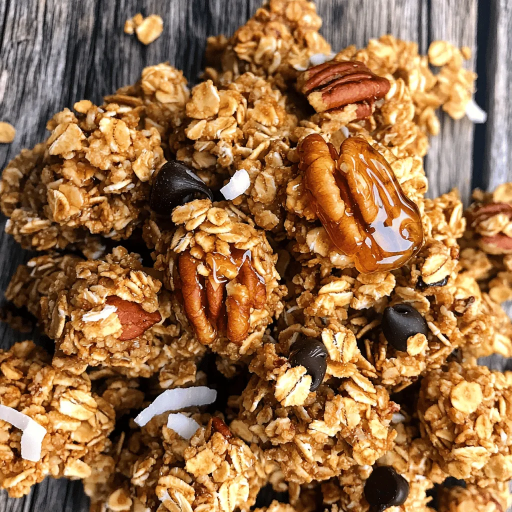 Maple Pecan Granola Clusters Crunchy and Tasty Snack