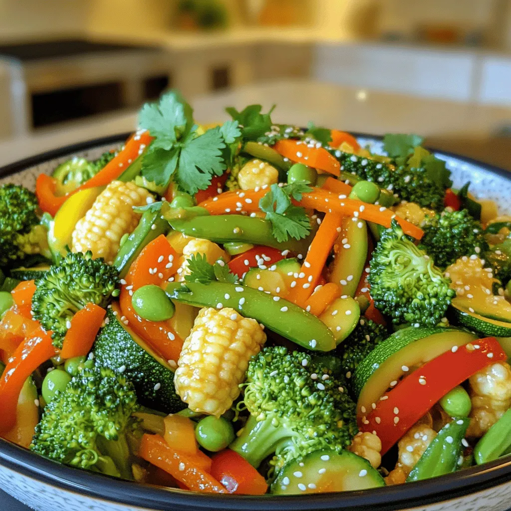 Savory Vegetable Stir Fry Quick and Easy Recipe
