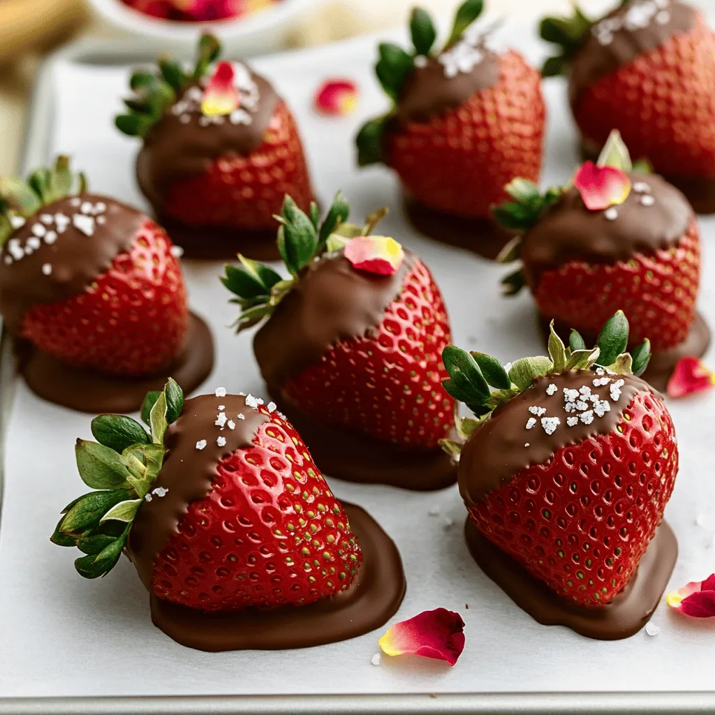 Chocolate Dipped Strawberries Simple and Delicious Treat