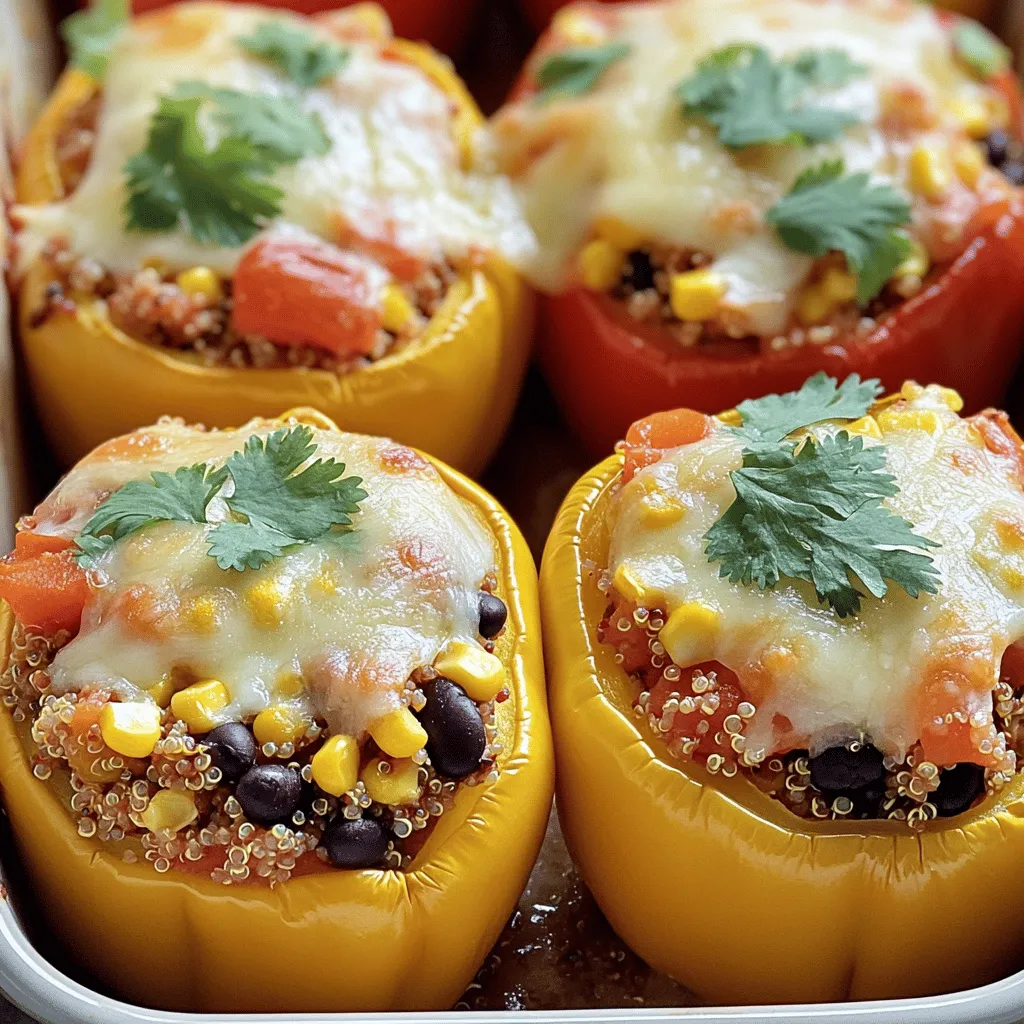 Nutritious Stuffed Bell Peppers with Quinoa Recipe