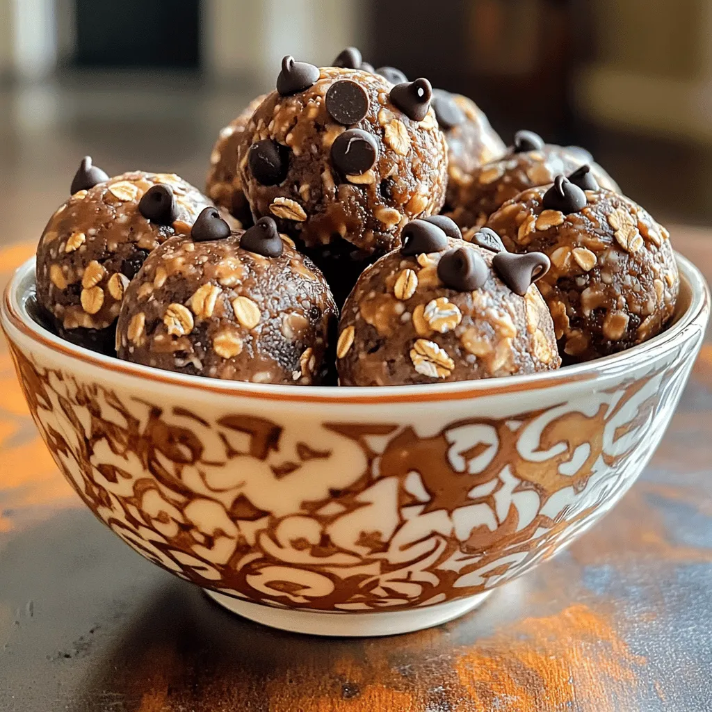 Chocolate Peanut Butter Protein Balls Delightful Snack