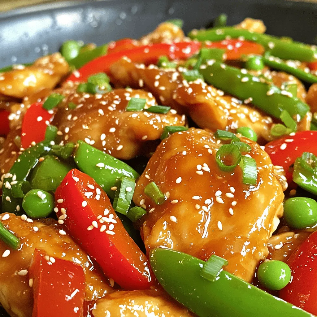 Honey Garlic Chicken Stir-Fry Flavorful Quick Meal