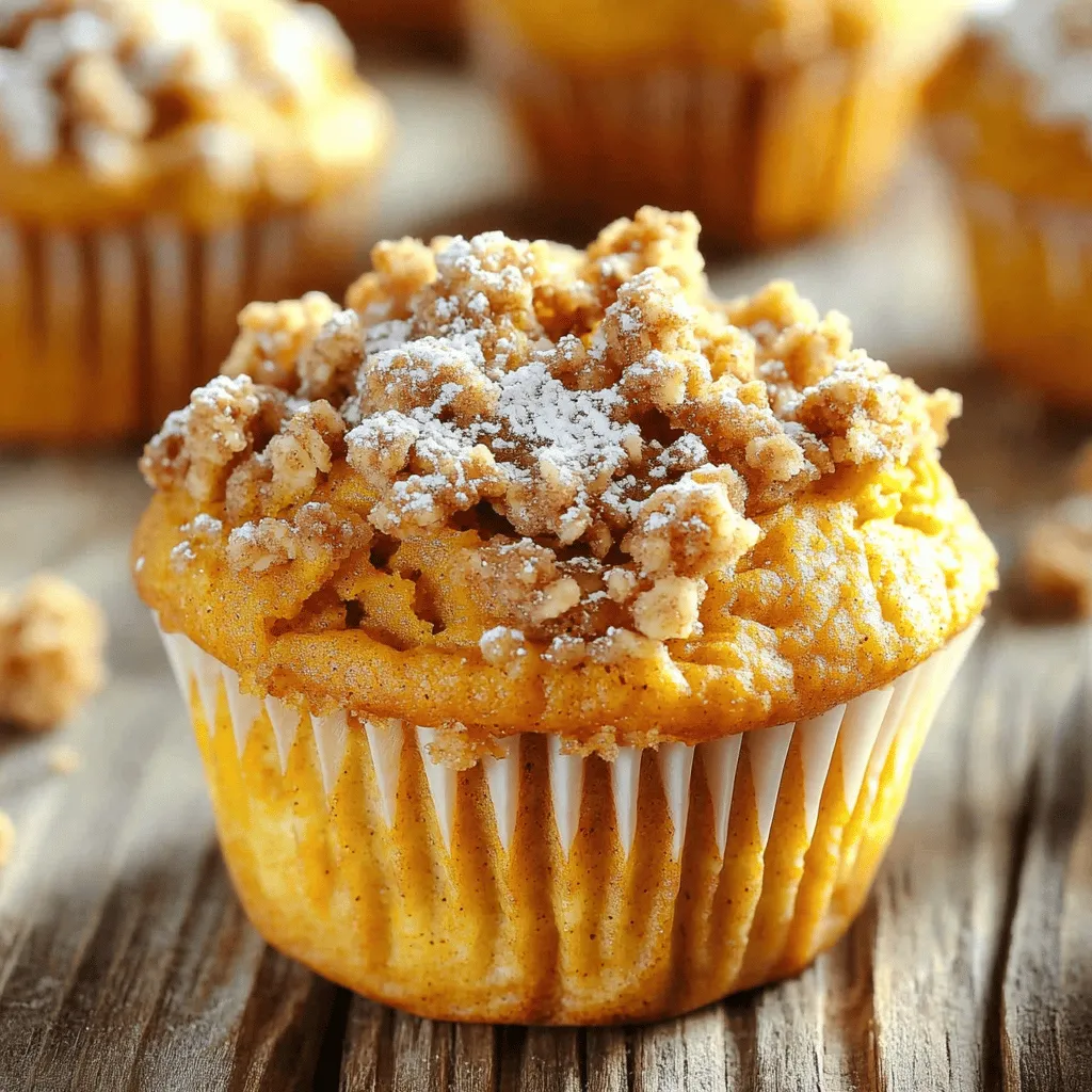 Pumpkin Streusel Muffins Delightful and Easy Recipe