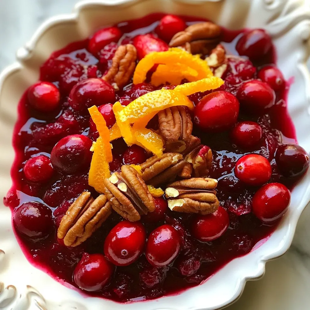 Fresh Christmas Cranberry Sauce Simple and Sweet Recipe