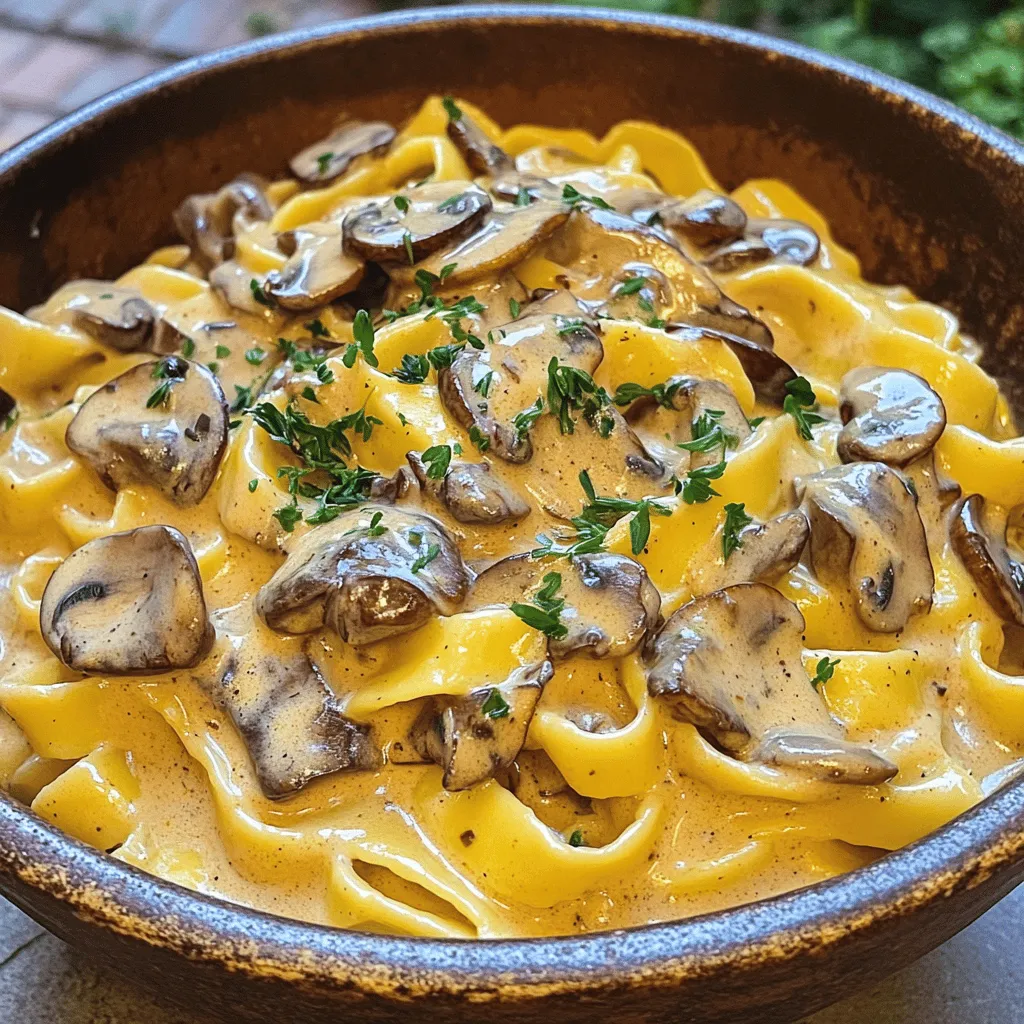 Vegan Mushroom Stroganoff Flavorful and Simple Recipe