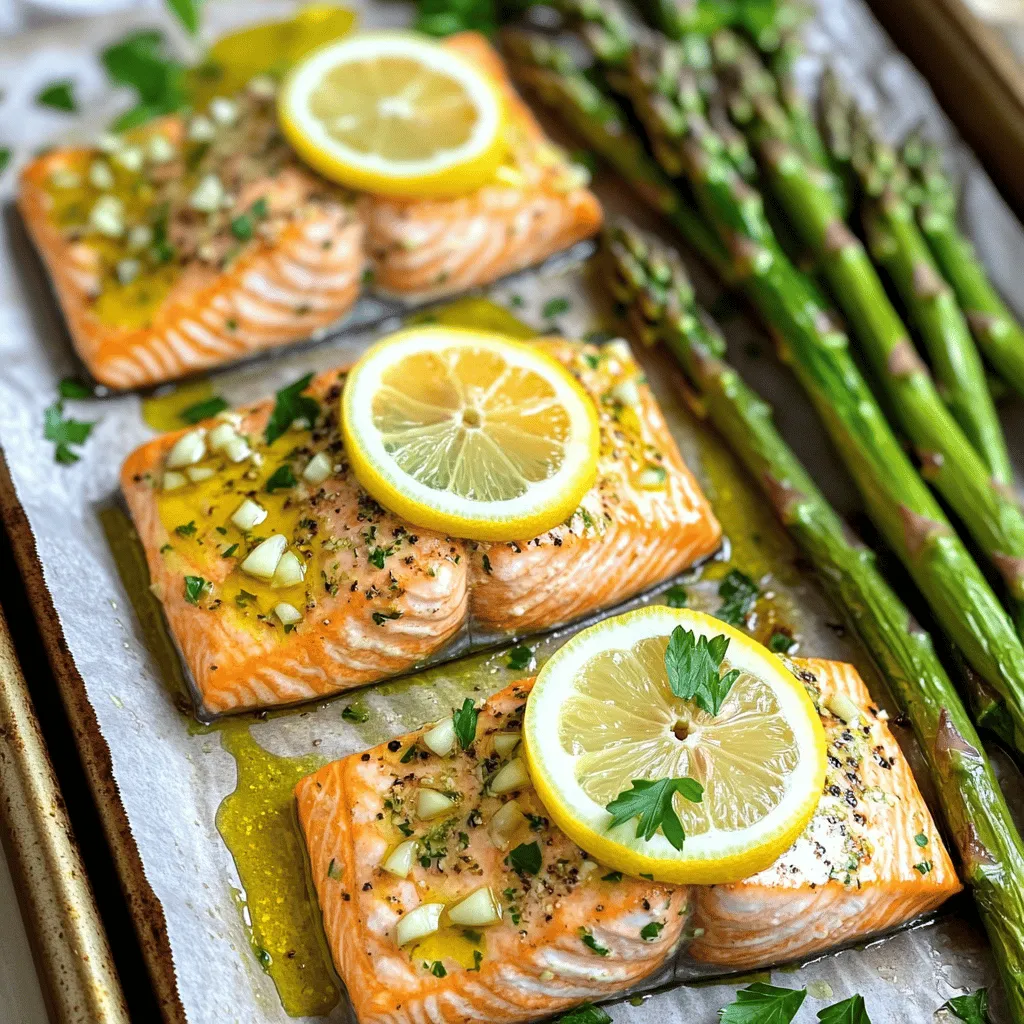 Sheet Pan Lemon Salmon Flavorful and Easy Dinner