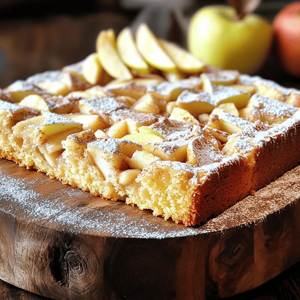 Apple Cinnamon Sheet Cake Perfect for Any Occasion