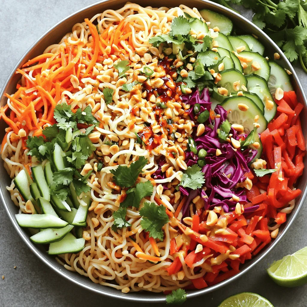 Spicy Thai Noodle Salad Fresh and Flavorful Delight