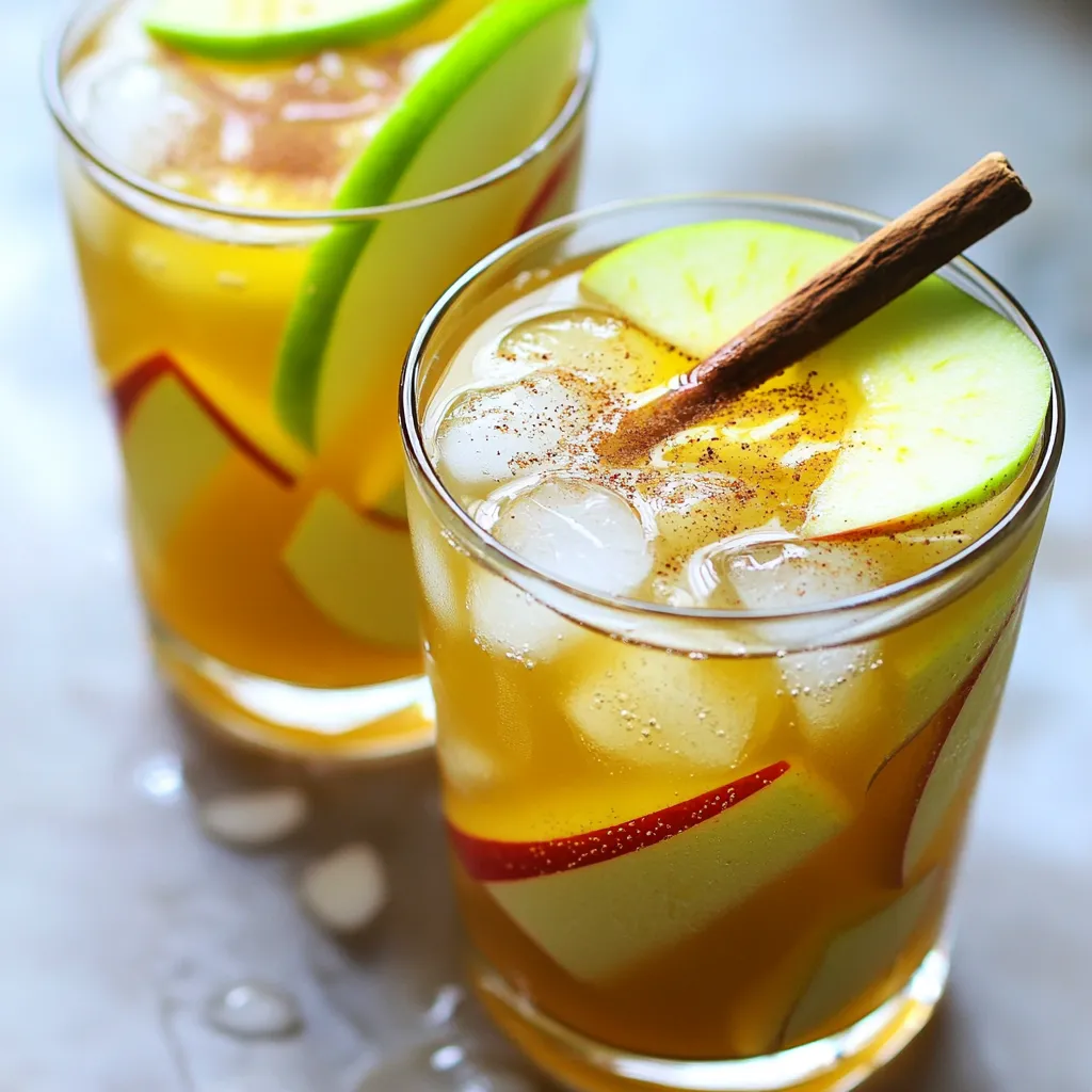 Apple Cider Mocktail Delightful Drink for Every Occasion