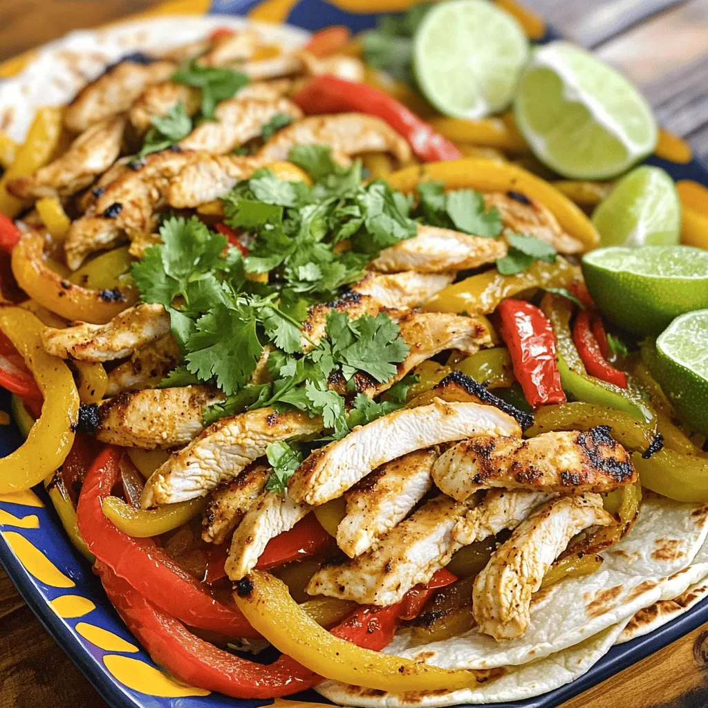 Easy Chicken Fajitas Flavorful and Quick Meal Recipe
