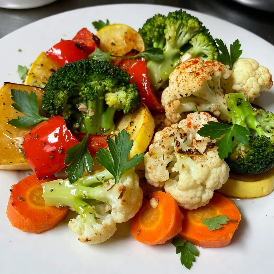 Garlic Herb Roasted Vegetables Flavorful and Easy Recipe