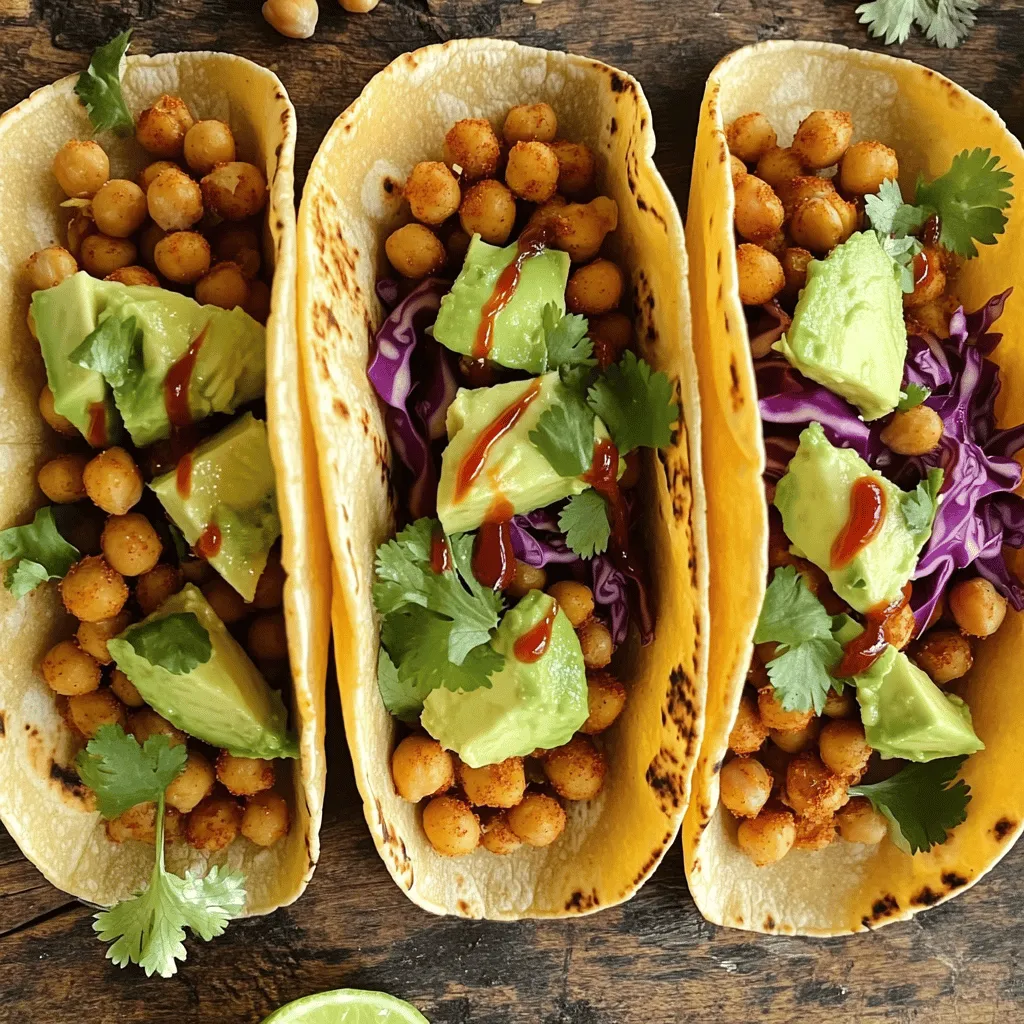 Spicy Chickpea Tacos Flavorful and Simple Recipe