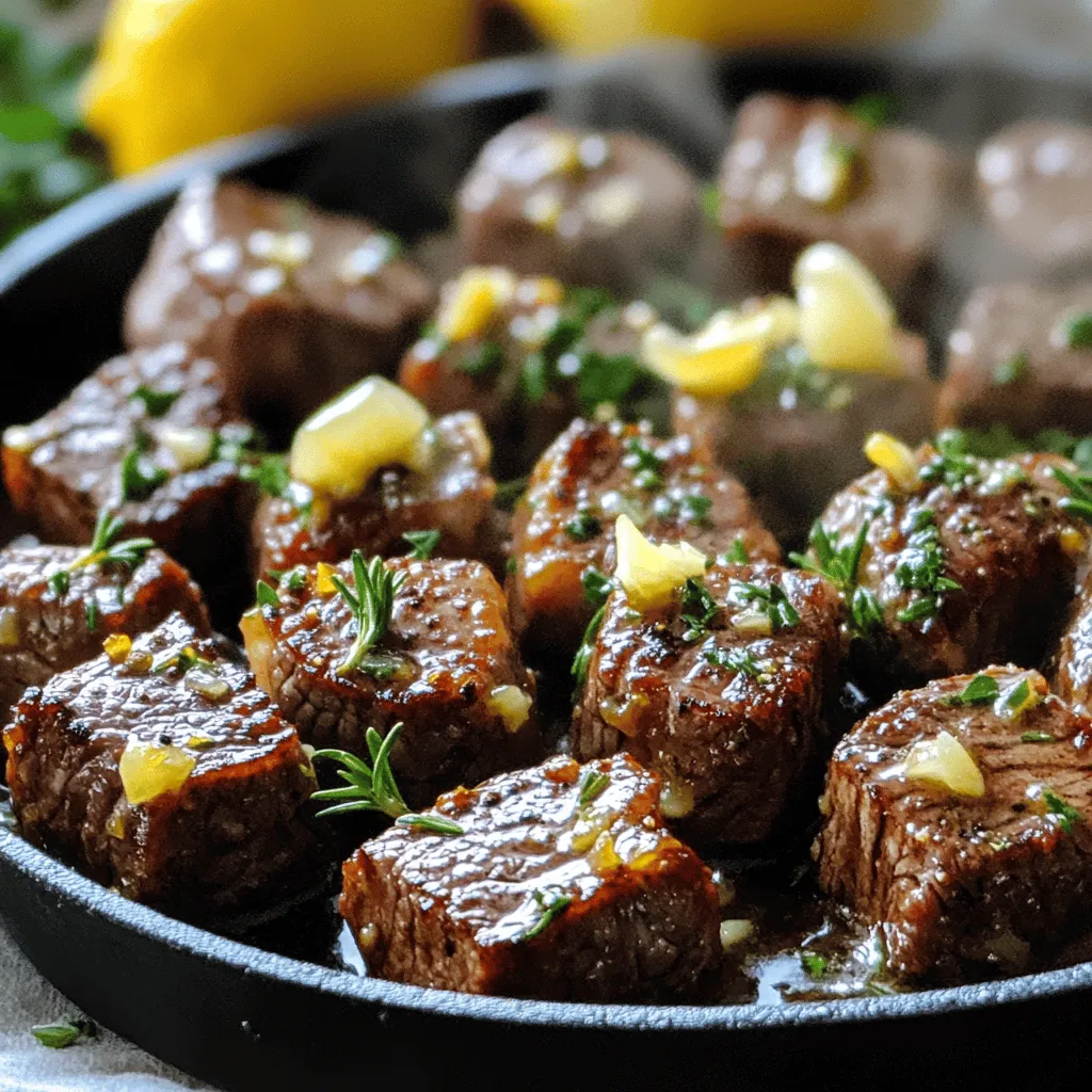 Garlic Butter Steak Bites Flavorful and Quick Meal