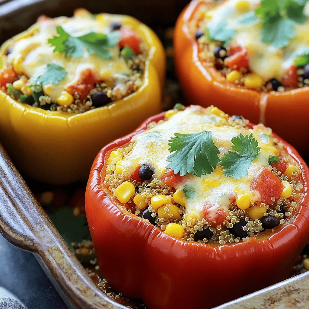 Stuffed Bell Peppers Flavorful and Easy Recipe