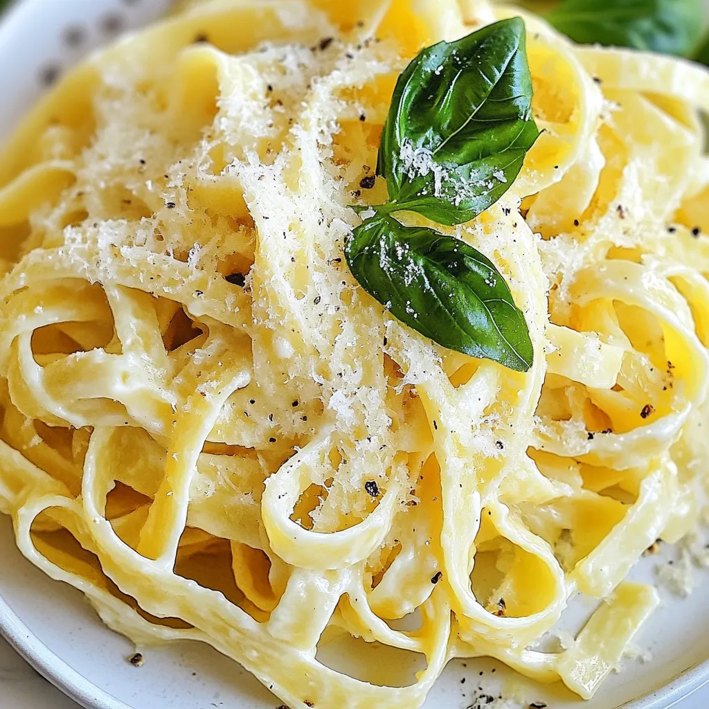 Creamy Lemon Pasta Quick and Flavorful Delight