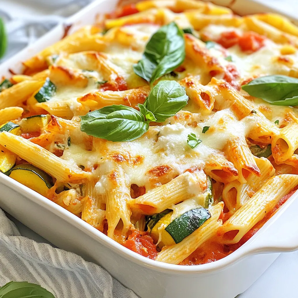 Vegetable Pasta Bake Savory and Easy Family Dish