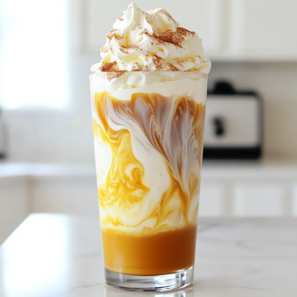 Pumpkin Cream Cold Brew Flavorful Fall Favorite
