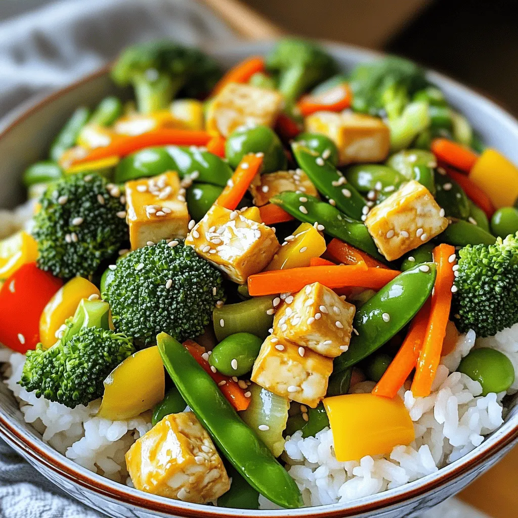 Vegetable Stir Fry with Tofu Flavorful Easy Meal