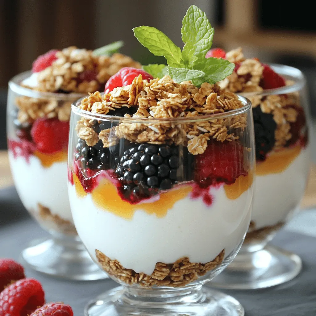 Healthy Greek Yogurt Parfait Simple and Tasty Treat