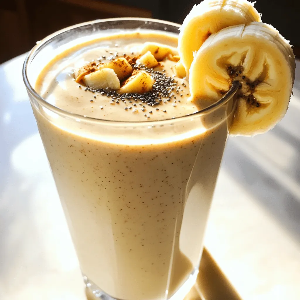 Peanut Butter Banana Smoothie Nourishing and Simple