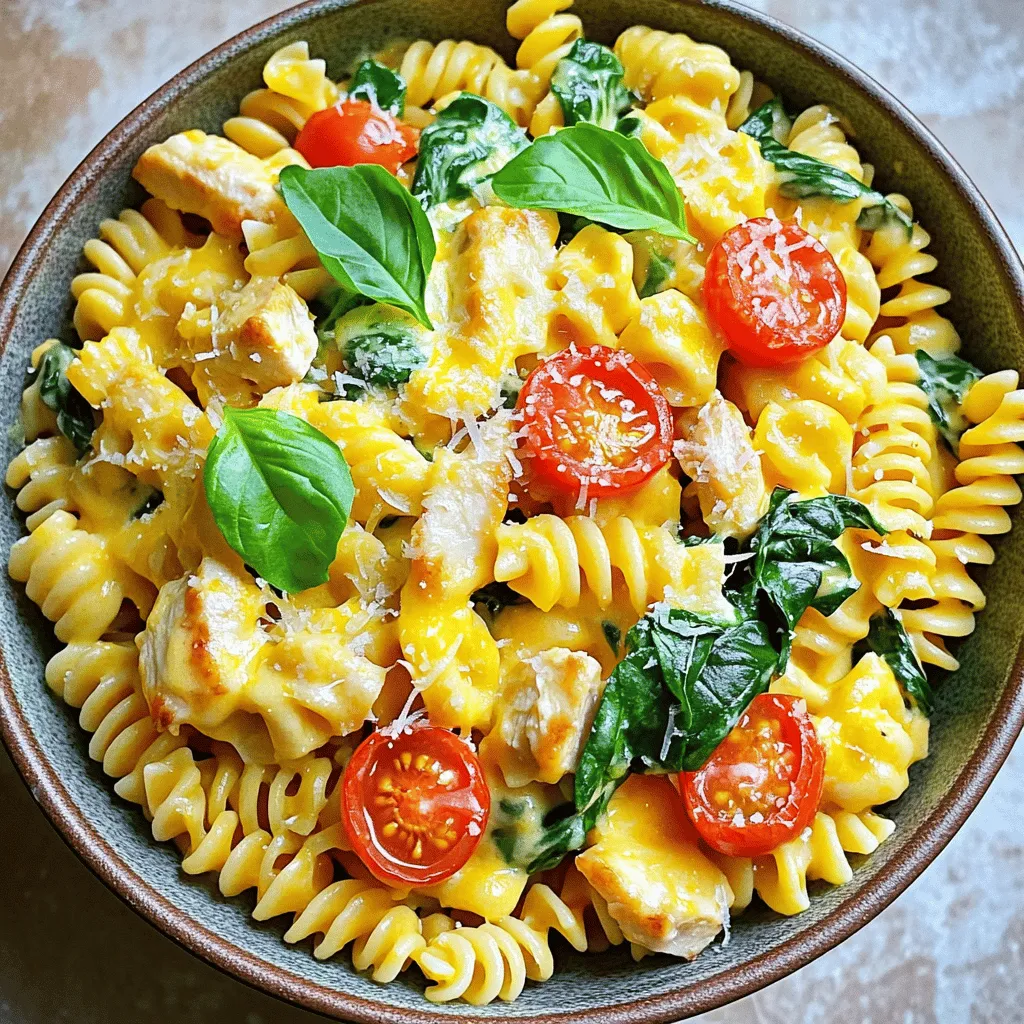 Cheesy Chicken Pasta Easy and Delicious Recipe
