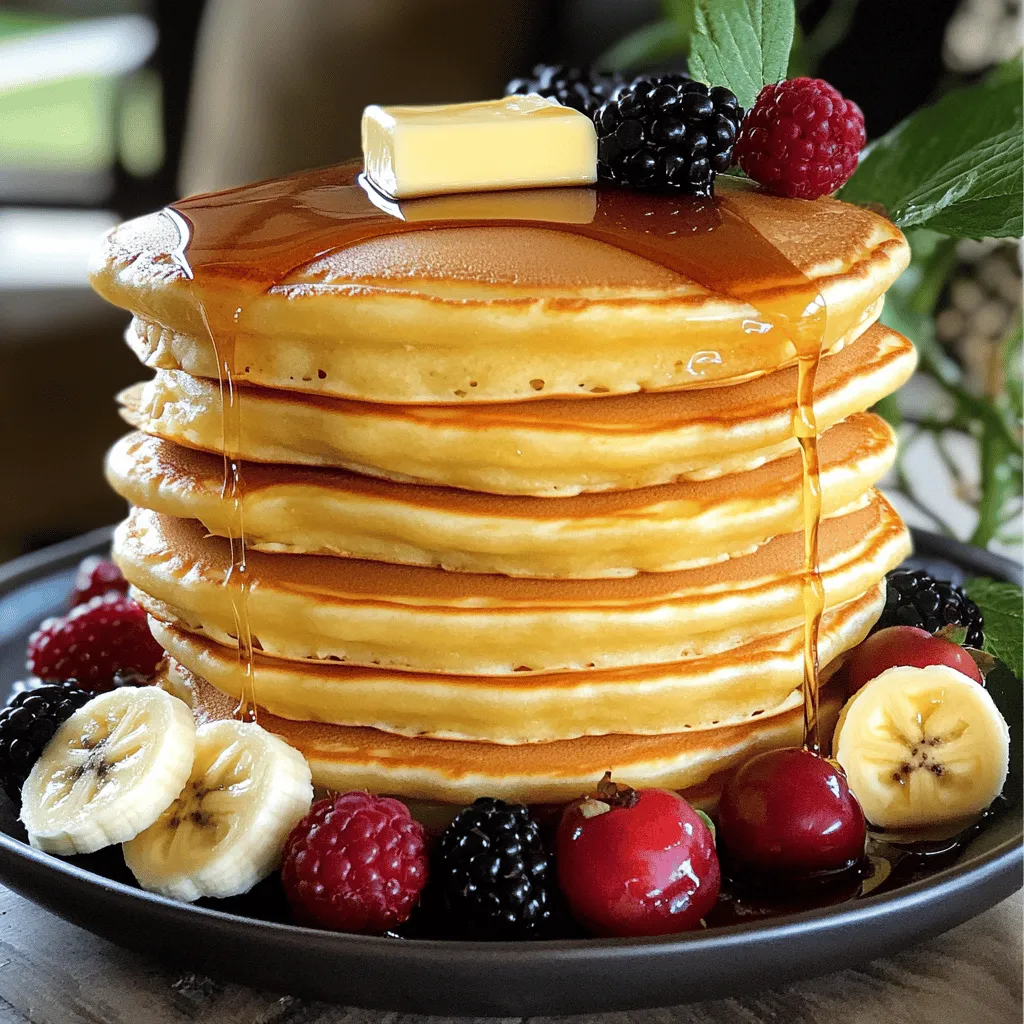 Fluffy Japanese Pancakes Soft and Delicious Delight