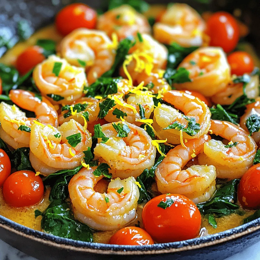 Lemon Garlic Butter Shrimp Skillet Quick and Tasty Meal
