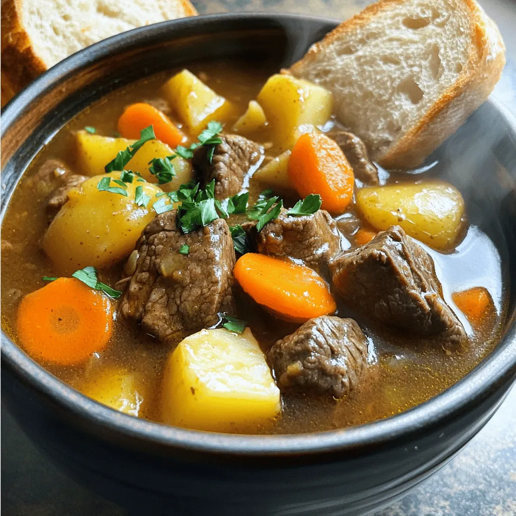 Instant Pot Beef Stew Hearty and Flavorful Meal