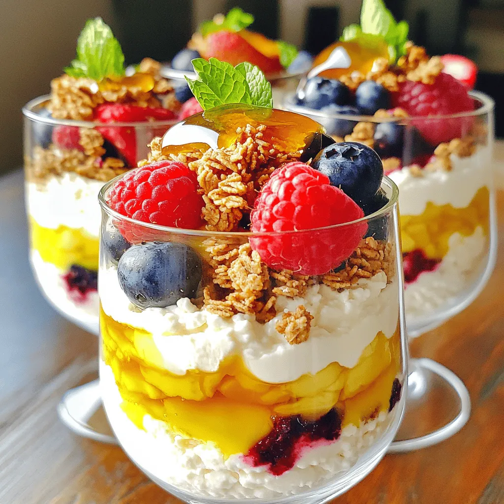 Cottage Cheese Cheesecake Parfait Decadent Delight