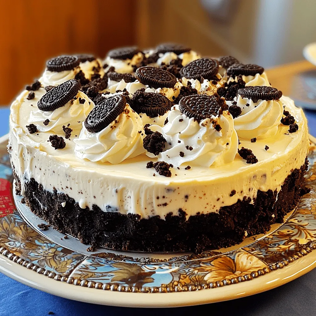 No-Bake Oreo Cheesecake Delightful and Easy Recipe