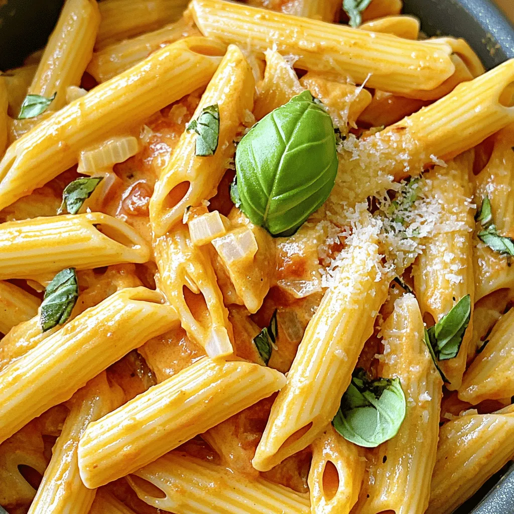 One-Pot Creamy Tomato Pasta Flavorful Comfort Meal