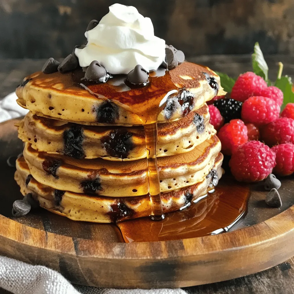 Chocolate Chip Pancakes Sweet and Simple Recipe