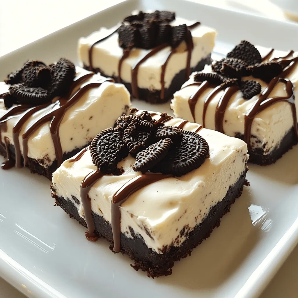 No-Bake Oreo Cheesecake Bars Simple and Sweet Recipe