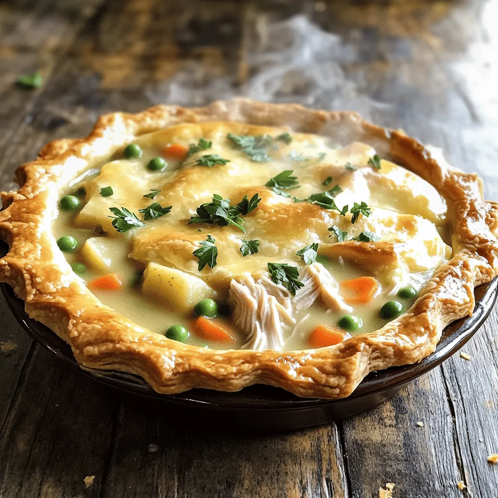 Classic Chicken Pot Pie Cozy Comfort Food Recipe