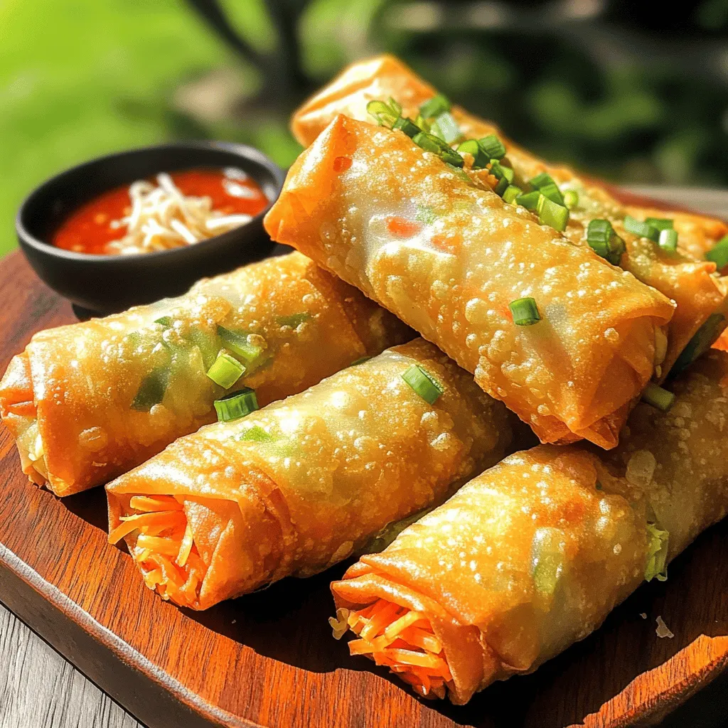 Crispy Veggie Spring Rolls Flavorful and Simple Recipe