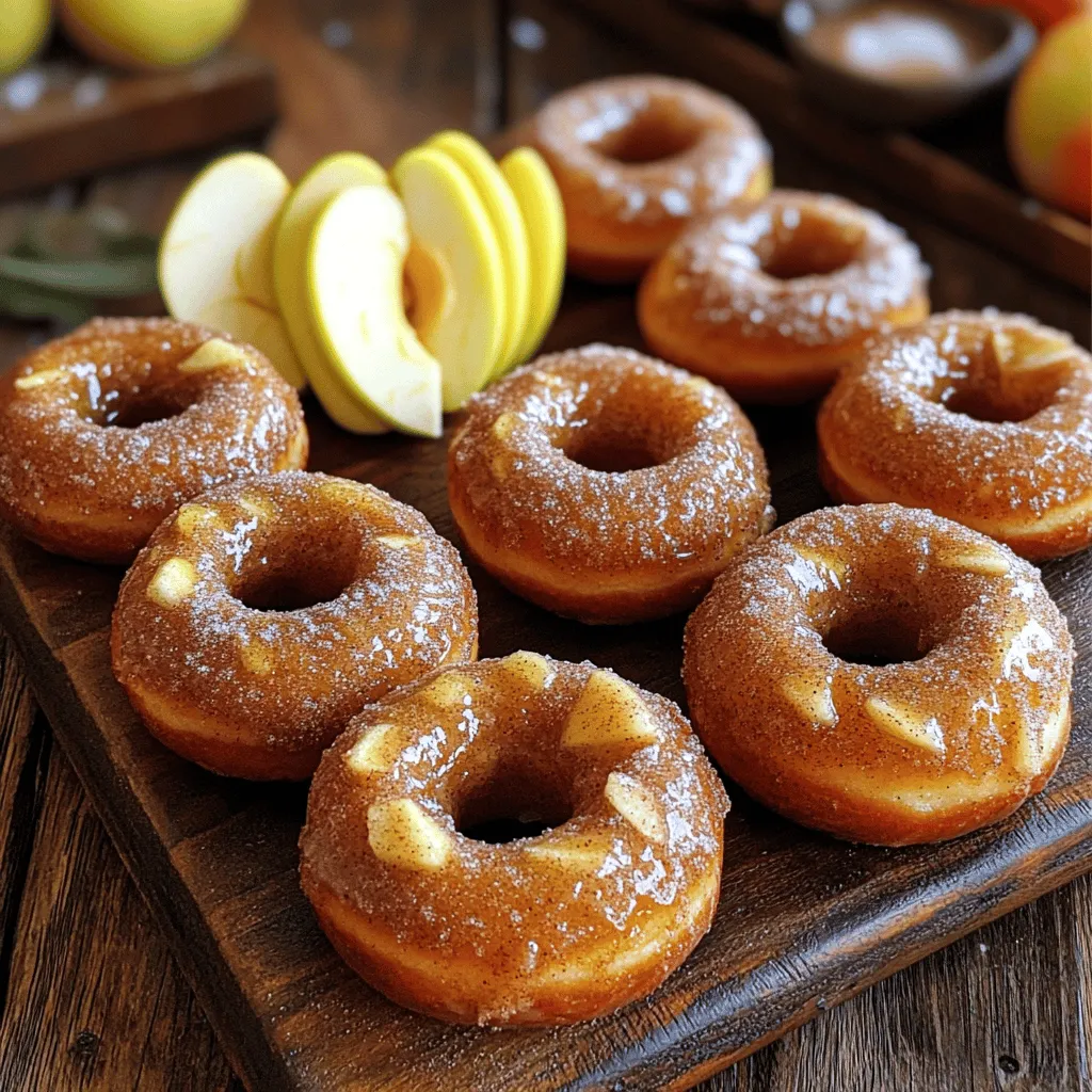 Brown Butter Cinnamon Apple Donuts Delightful Recipe