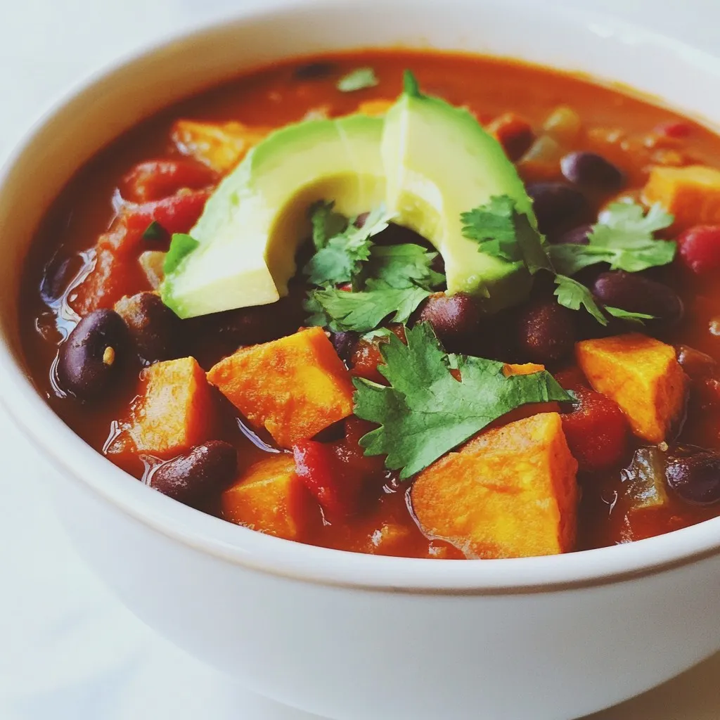 Vegan Sweet Potato Chili Flavorful and Hearty Recipe