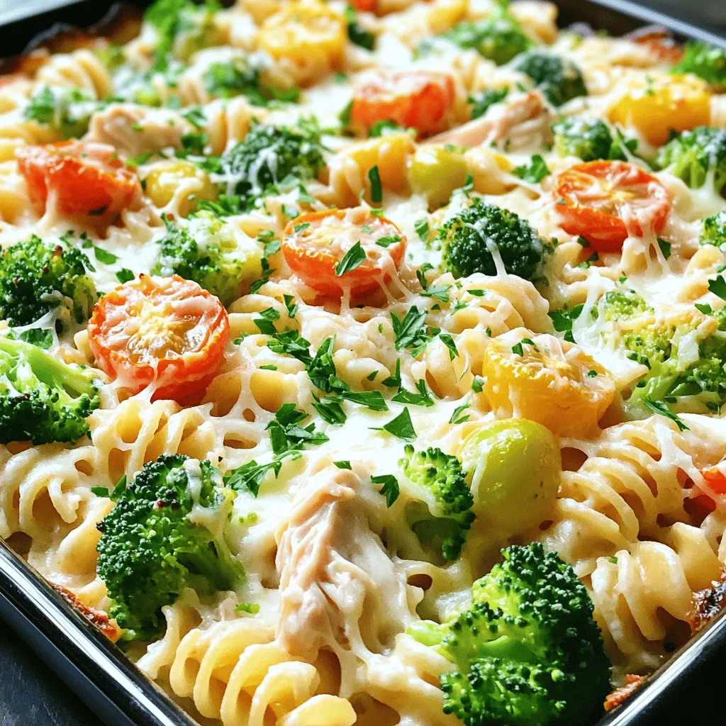Easy Chicken Alfredo Bake Comforting Family Meal