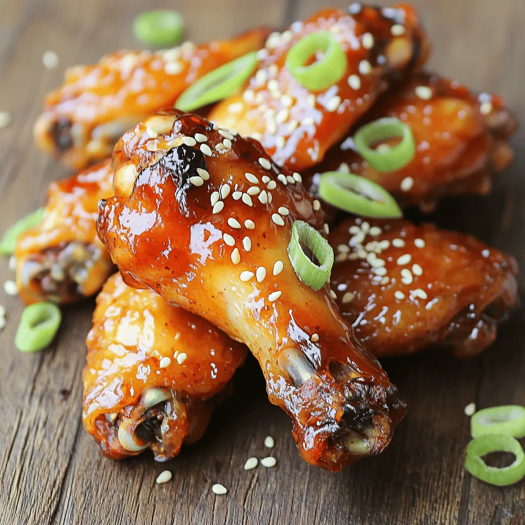 Sweet and Spicy Chicken Wings Flavorful and Easy Dish