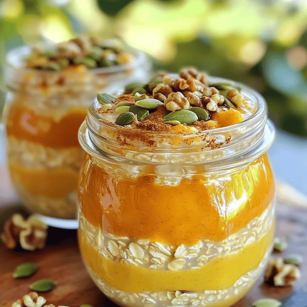 Pumpkin Spice Overnight Oats Simple and Delicious Meal