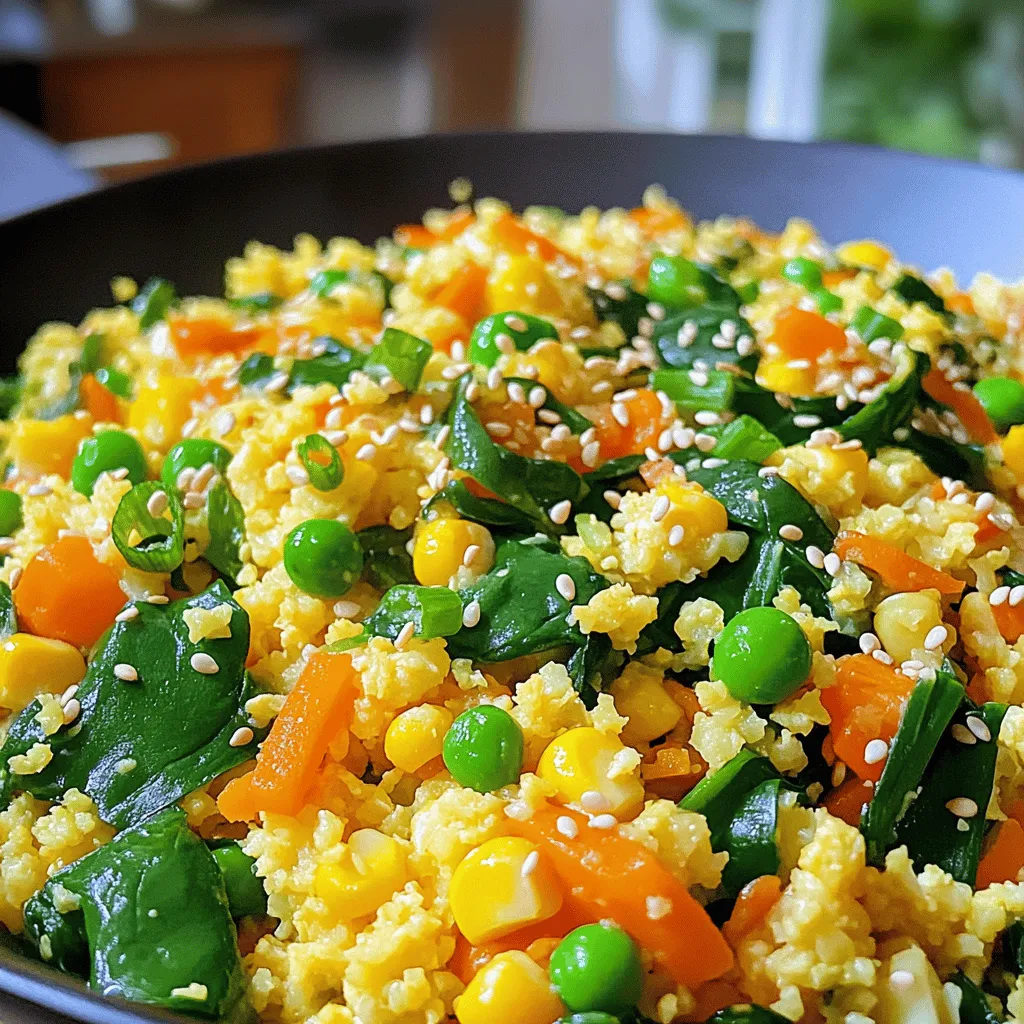 Cauliflower Fried Rice Simple and Tasty Meal Option